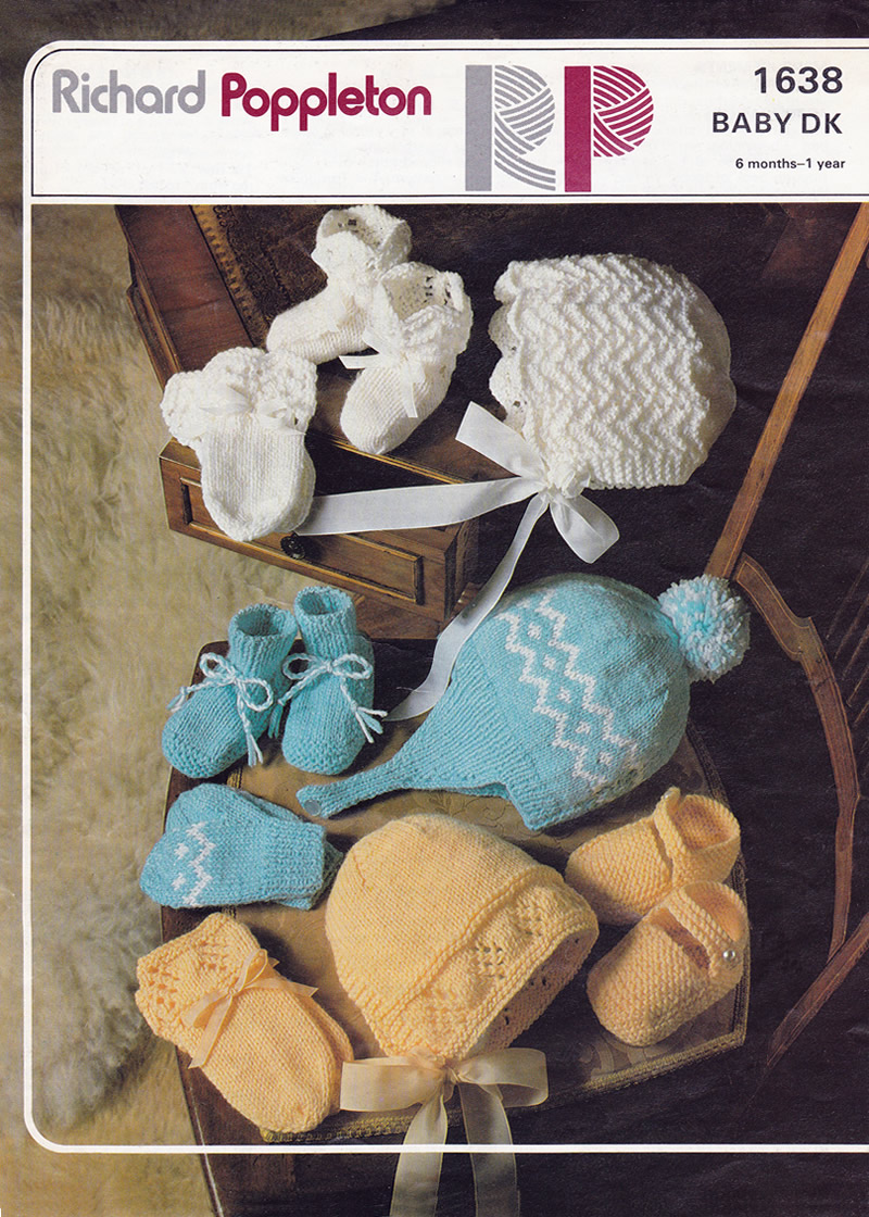 Peter Pan 827 Vintage Baby Knitting Pattern DK 6 months 3 yrs Hoodie Cardigan 